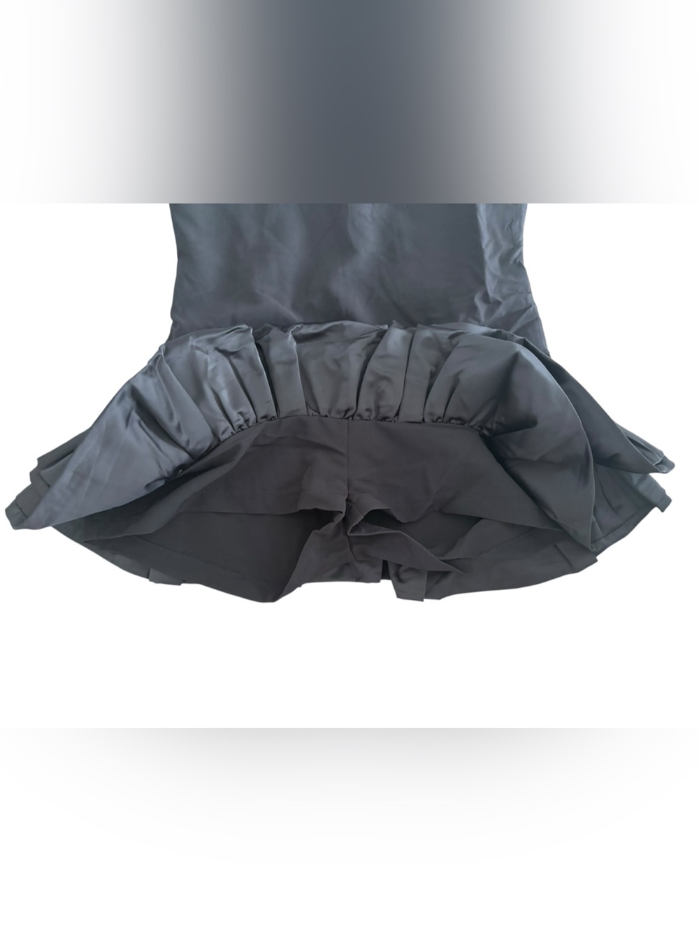 Taylor Ruffled Black Romper - Picture 3 of 9